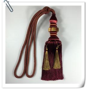 China Factory hot sale all kinds of wholesale Cotton Curtain Tassel With Rope Used For Home Decorrative on sale