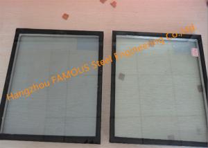  300mmx300mm 5mm Glass Curtain Wall Facade , Double Silver Insulated Low E Glass Manufactures