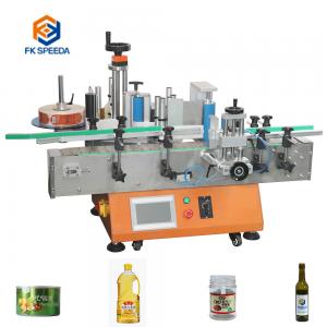  FK605 Desktop Labeling Machine Ideal for Round Bottles of Plastic Glass Metal Products Manufactures