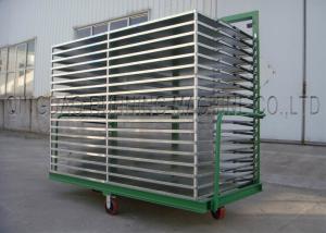 China Tension Spring Type Rubber Sheet / Tire Tread / Inner Tube Strips Transport Trolley on sale