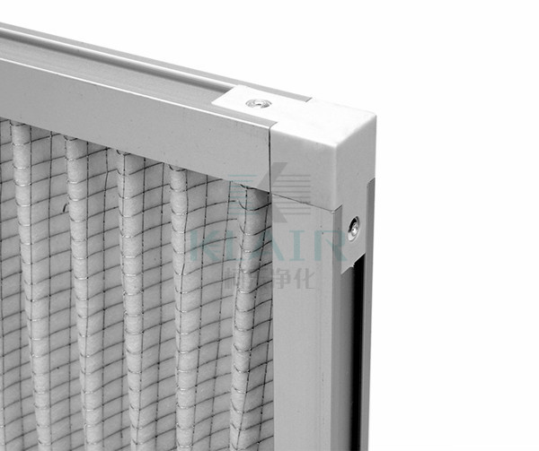 Pleated Disposable Air Filters Primary Efficiency With Expanded Mesh