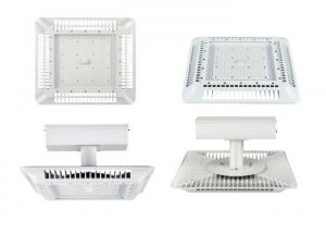  100-300W High Power LED Canopy Lights Meanwell Driver Low Light Attenuation Manufactures