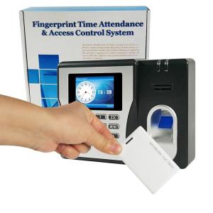 China 125KHZ Fingerprint Time Attendance System on sale