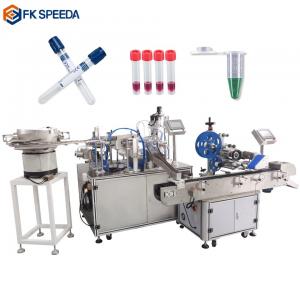  FK-801 Automatic Reagent Test Tube Filling Machine for Vacuum Blood Collection Tubes Manufactures