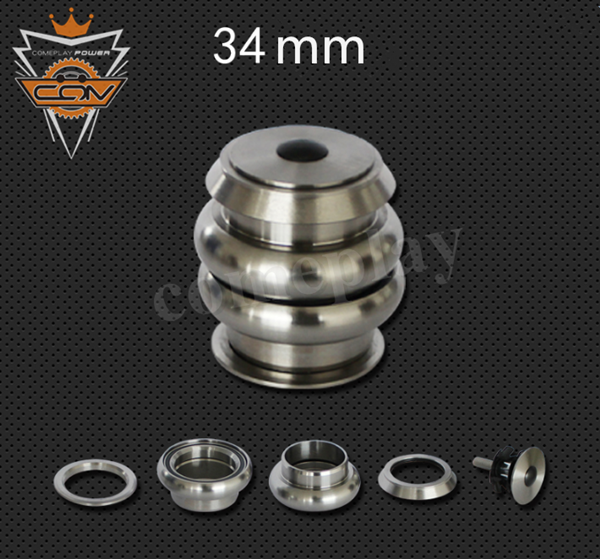 Alloy Ti Bicycle Parts Threadless Headset 44mm External 11/8" Steer Tube