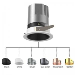  2.5 Inch Dimmable LED Downlight Recessed LED Cob Narrow Edge Spotlight Manufactures
