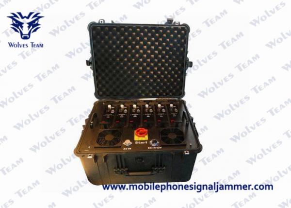 Quality 300W High Power VHF UHF NMT CDMA Single Jammer (Waterproof , shockproof design) for sale