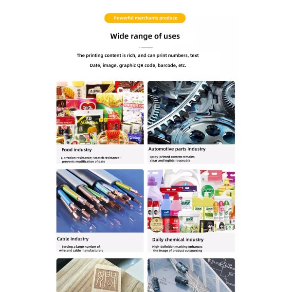 Industrial Large Scale Flying Marking Machine Continuous Marking With Customizable Options