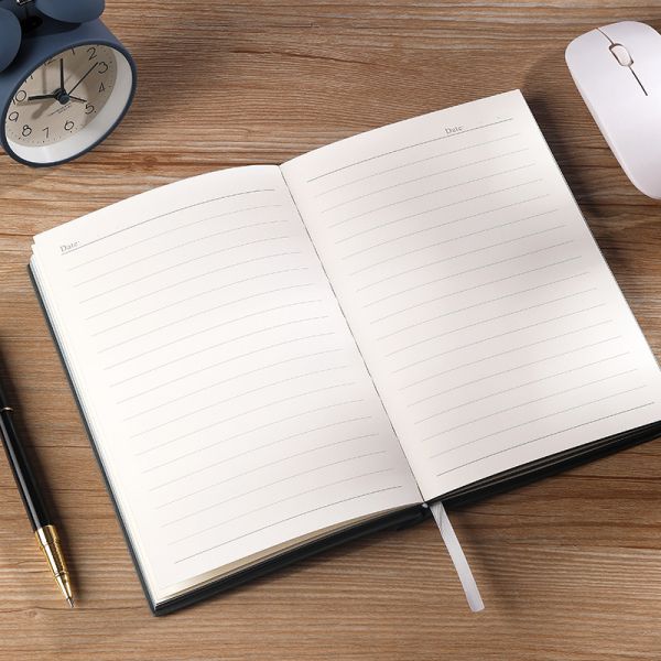 Business Gift Box A5 Thickened Soft Leather Notebook with Customized Logo Notepad