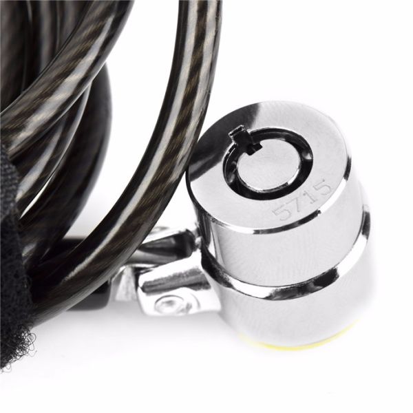 Universal Anti Theft Security Cable Lock For Laptop PAD Cell Phone