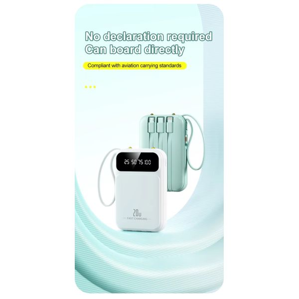 5000mAh 10000mAh 2.1A Power Bank with USB Input Interface and DC 5V/2.1A Output Voltage