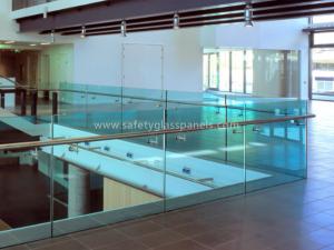 China Tinted Tempered Architectural Glass Balustrade Frameless Glass Fencing on sale
