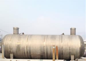 China Stainless Steel  Horizontal Type  Chemical Solvent Underground Storage Tank on sale