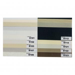  8 Grade Color Fastness Blind Fabric Popular 100% Blackout Zebra Blinds Fabric Manufactures