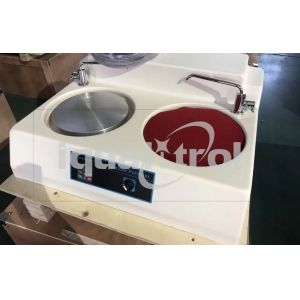 Stepless Speed Manual Metallographic Grinding and Polishing Machine Double Disc