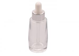  20/400 30ml Clear Glass Dropper Bottles 30g Body Oil Glass Bottle Manufactures