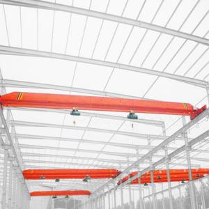 China Low Noise Single Girder Overhead Crane Soft Starting / Stopping for Workshop Use on sale