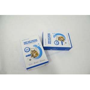 CE ISO13485 COVID-19 RTK Saliva Self Test Kit For IN VITRO Diagnostic