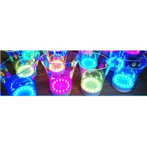  New design luminous led ice bucket Manufactures