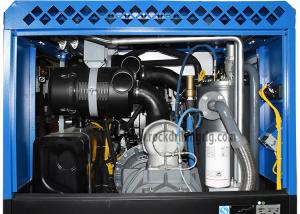  Big Diesel Air Compressor Screw Type High Efficiency For Jack Hammer Manufactures