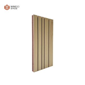 Customizable Design Options Grooved Acoustic Panel For Versatile Applications