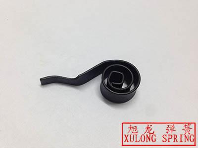 1.3*9.8 flat spiral springs made with carbon steel used in handle as reset springs