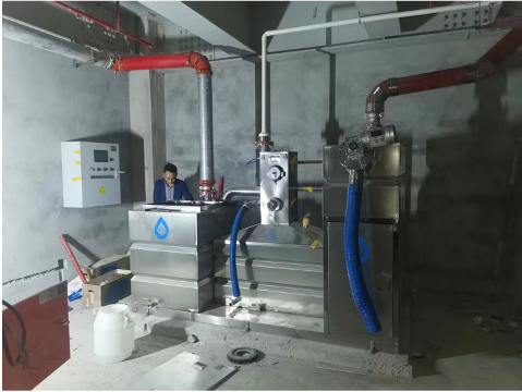 500L/Hour Oil Water Separator for Restaurants and Hotels