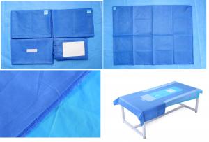  Breathable Disposable Cystoscopy Drape Fenestrated Surgical Drape Manufactures