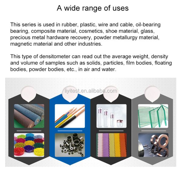 ASTM JIS GB/T ISO standards Portable Digital Density Meter