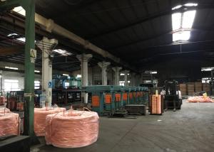 China 8-17mm Copper Oven Rod Making Plant Upwards Continuous Casting Machine on sale
