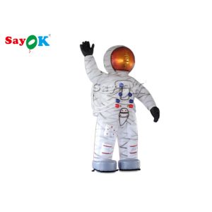  Customized Inflatable Astronaut Model Balloon / Inflatable Spaceman For Event Manufactures