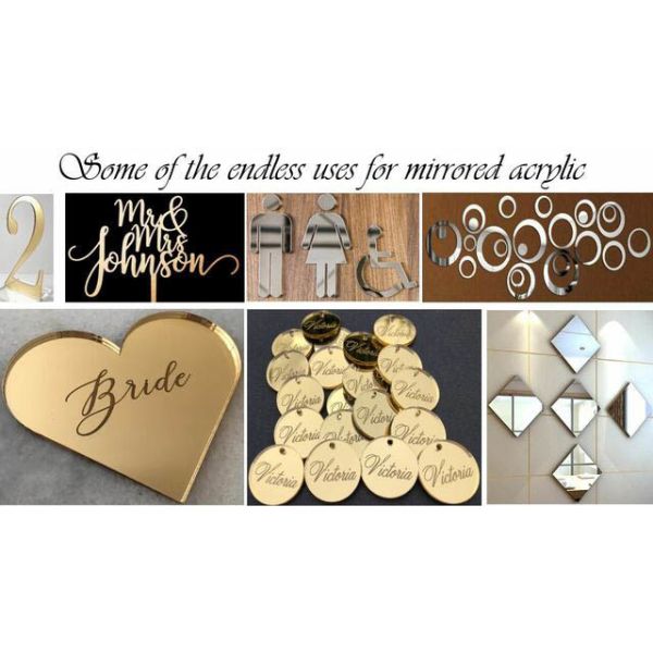 High Reflective Plexiglass Mirror Sheets 0.8-6mm Acrylic For Decoration