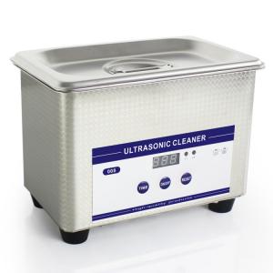  0.8L Heated Ultrasonic Eyeglass Cleaner Stainless Steel Dental Ultrasonic Cleaner Manufactures