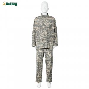 Mandarin Collar Durable Army BDU Uniform Rip Stop Digital Desert Camouflage
