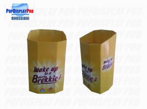 China Wake Up Tip Top Bakeries Advertising Retail Shipper Display Set Up Within 1 Min on sale