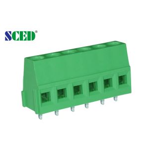  Pitch 5.0mm 300V 10A PCB Mount Terminal blocks , 2P-24P PCB screw terminal block Manufactures