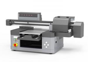  High Resolution Wide Format Flatbed Printer 2 Head For USB Glass Manufactures