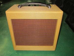 China 5F1A Fender Style Champ Handmade Tweed Guitar Amplifier Combo, 5W with Volume and Tone Control Classic A Tube Guitar Amp on sale