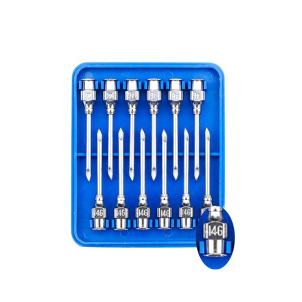 Large Reusable SS304 Veterinary Syringe Needle For Animal Husbandry