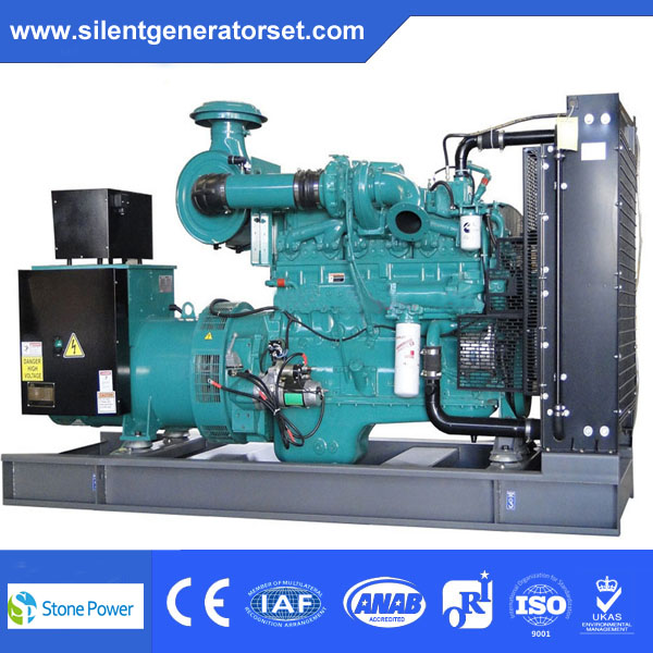 640KW 800KVA Silent Diesel Generator Set With Four Stroke Engine Model KTA38-G2B