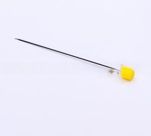 China 100MM Length Disposable RF Needle Radio Frequency Needle Straight Tip in White/Black on sale