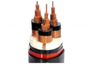  36KV 3 Core Annealed Copper Conductor Armoured Electrical Cable KEMA Certified Manufactures