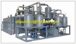 Advanced vacuum distillation technology,refining base oil ,engine oil recycling system