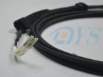 LC Multimode Optical Fiber Connectors With Outdoor Cable & 90 Degree Boot