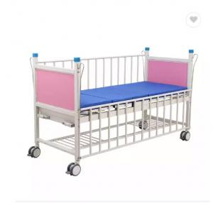  Manual Hospital Pediatric Bed Two Crank Child Bed With Bed Head Boards Manufactures