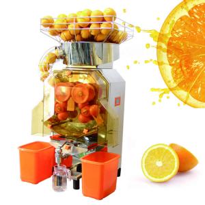 China Custom Orange Juice Squeezer , Pomegranate Juice Machine With Automatic Feeder on sale