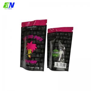 China Mbopp Child Resistant Cannabis Bags Weed Mylar Bags Iso8317 on sale