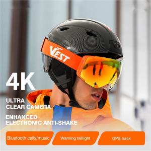China 4K High Definition Anti Shake High Definition Bluetooth Noise Reduction Call Ski Helmet Camera on sale