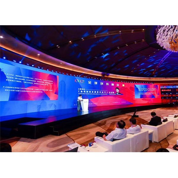 P2.97 Large Full Color LED Display Outdoor Movie Screen Rental With Processor