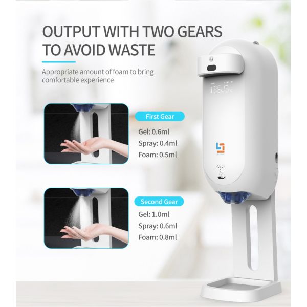 L5 PLUS DC6V 100ml Free Standing Soap Dispenser CCC